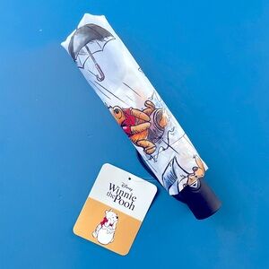 Disney Winnie the Pooh White Umbrella Auto Open